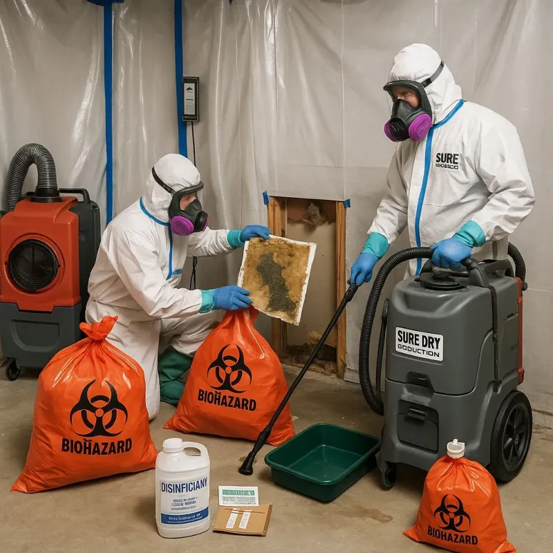 Contaminated Water Handling Protocols process in Corrigan, TX