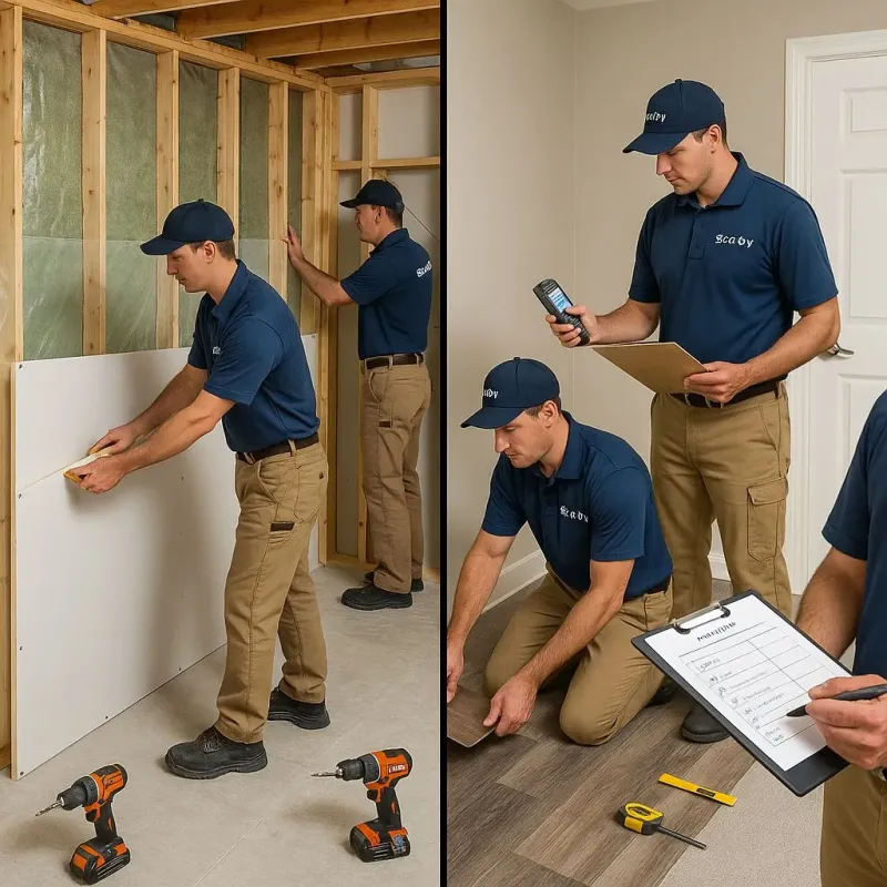 Repairs and Reconstruction process in Corrigan, TX